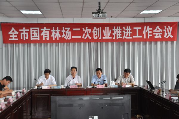 全市国有林场二次创业推进工作会议召开
