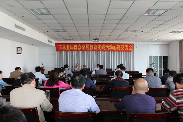市林业局召开群众路线教育实践活动心得交流会