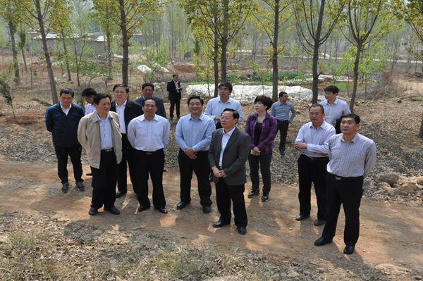 省林业厅厅长刘均刚到我市调研林业工作