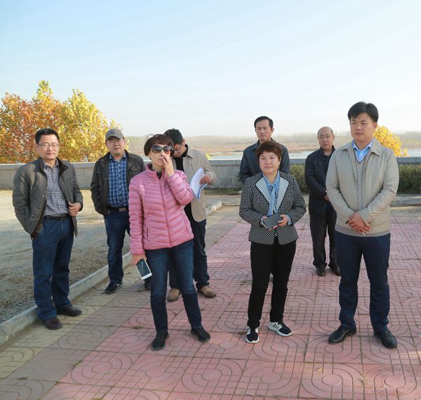 国家林业局专家组到临沭县、莒南县验收国家湿地公园试点建设工作